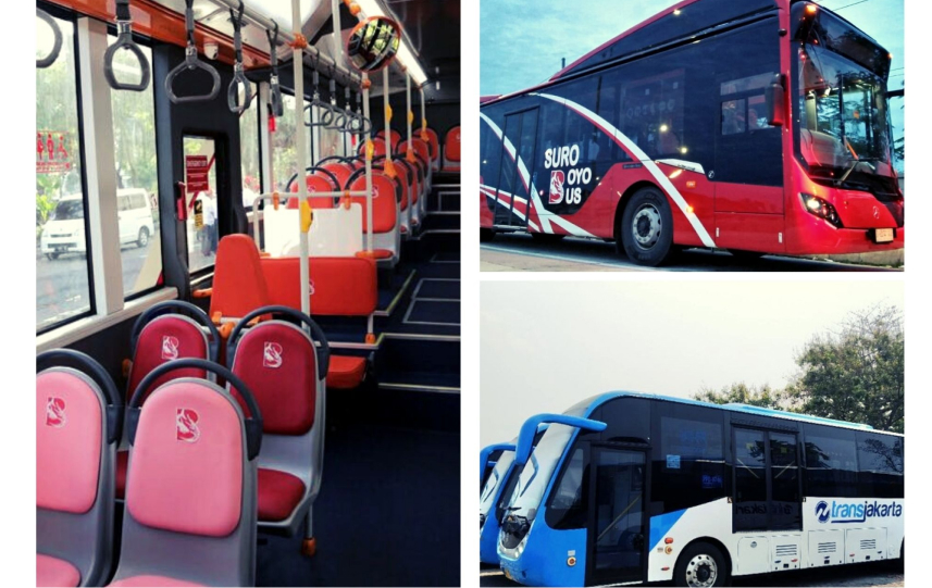 Suroboyo Bus dan Transjakarta