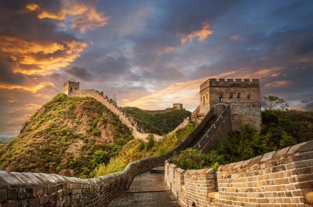 Tembok besar, china