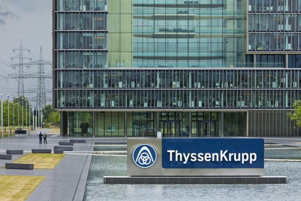 ThyssenKrupp adalah salah satu produsen besi baja di Jerman