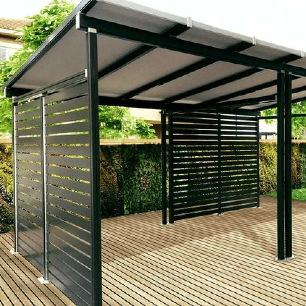 Carport Minimalis dengan Sentuhan Modern