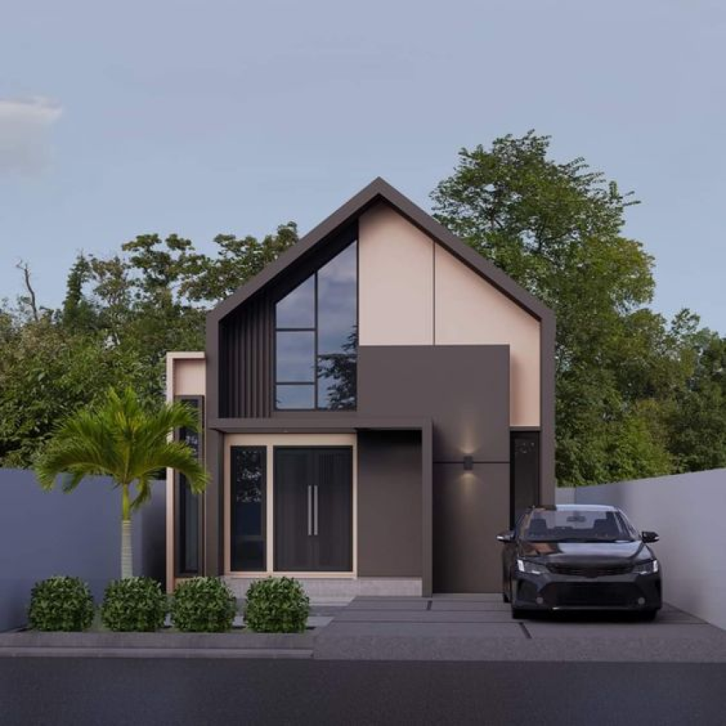 Rumah Tipe Industrial Modern