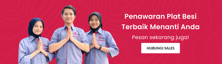 plat besi