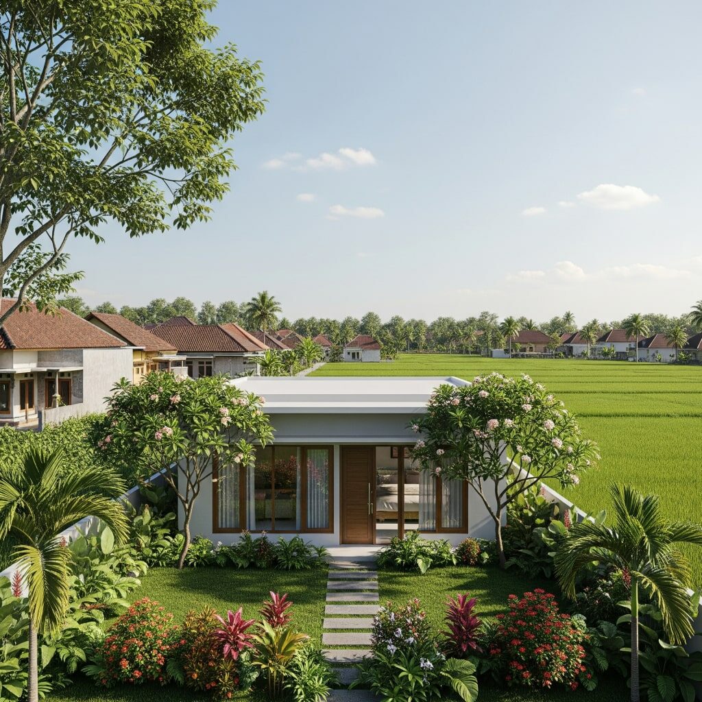 Desain Rumah Sederhana 3 Kamar di Kampung