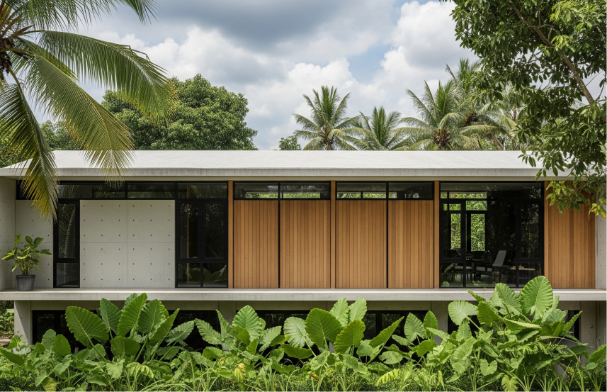 Atap Rumah Minimalis Atap Datar (Flat Roof)