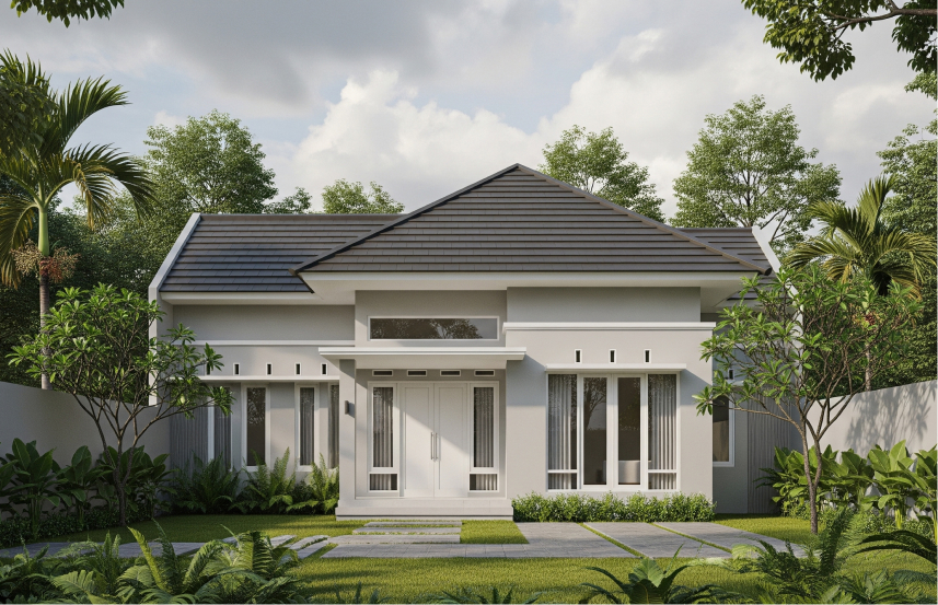 Atap Rumah Minimalis Atap Limasan (Hip Roof)