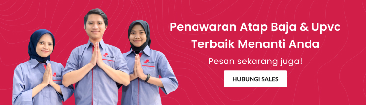 atap baja dan atap upvc