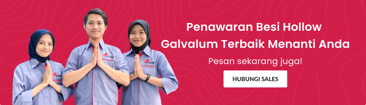 besi hollow galvalum