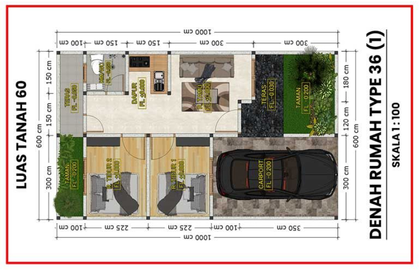 Rumah Type 36