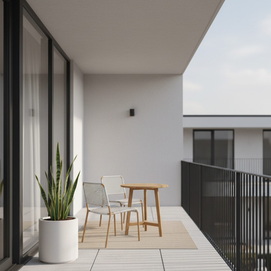 Desain Balkon Rumah Minimalis
