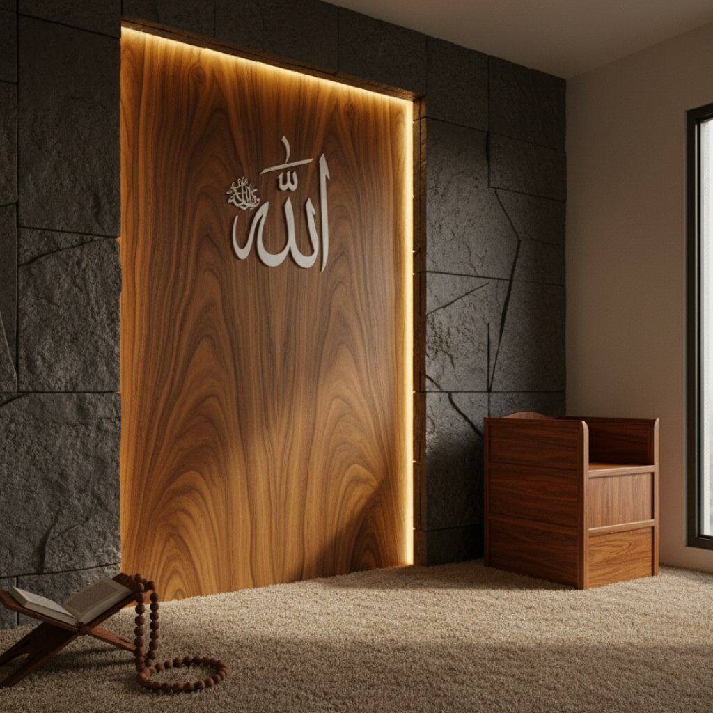 Desain Mushola Minimalis Modern Pemilihan Material yang Tepat