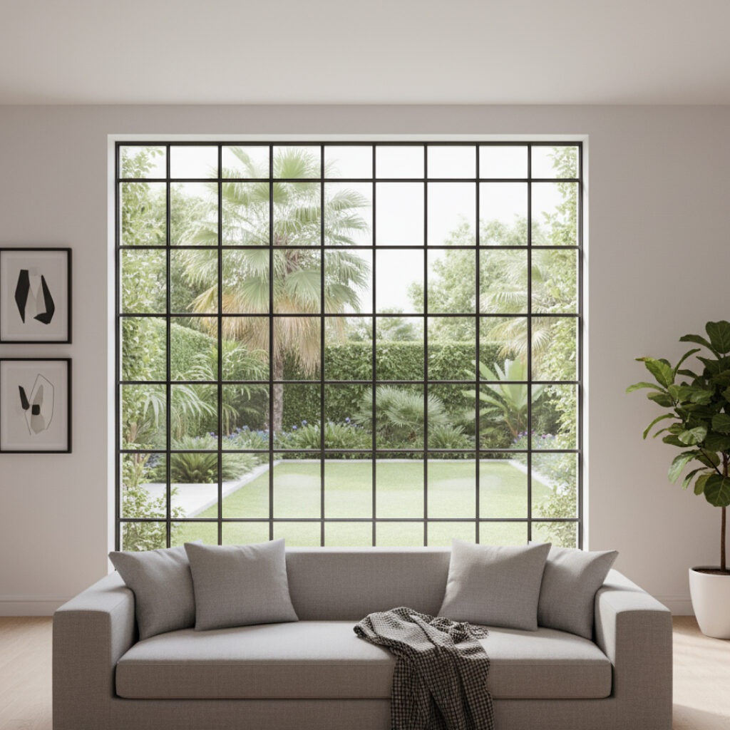 Rangka Kotak-kotak (Grid/French Window)