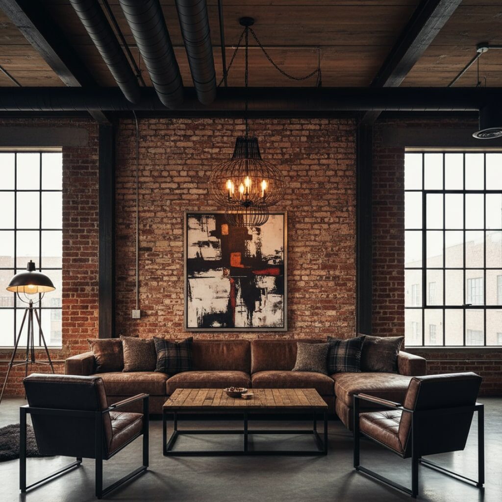 Industrial living room