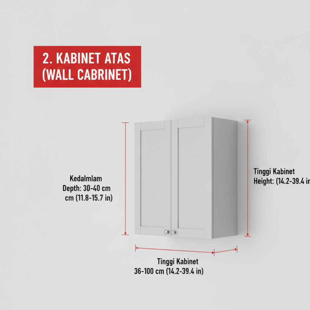 Kabinet Atas (Wall Cabinet)