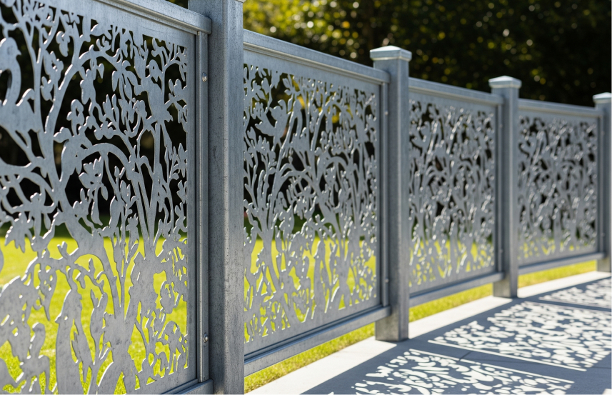 Artistik dengan Plat Laser Cutting