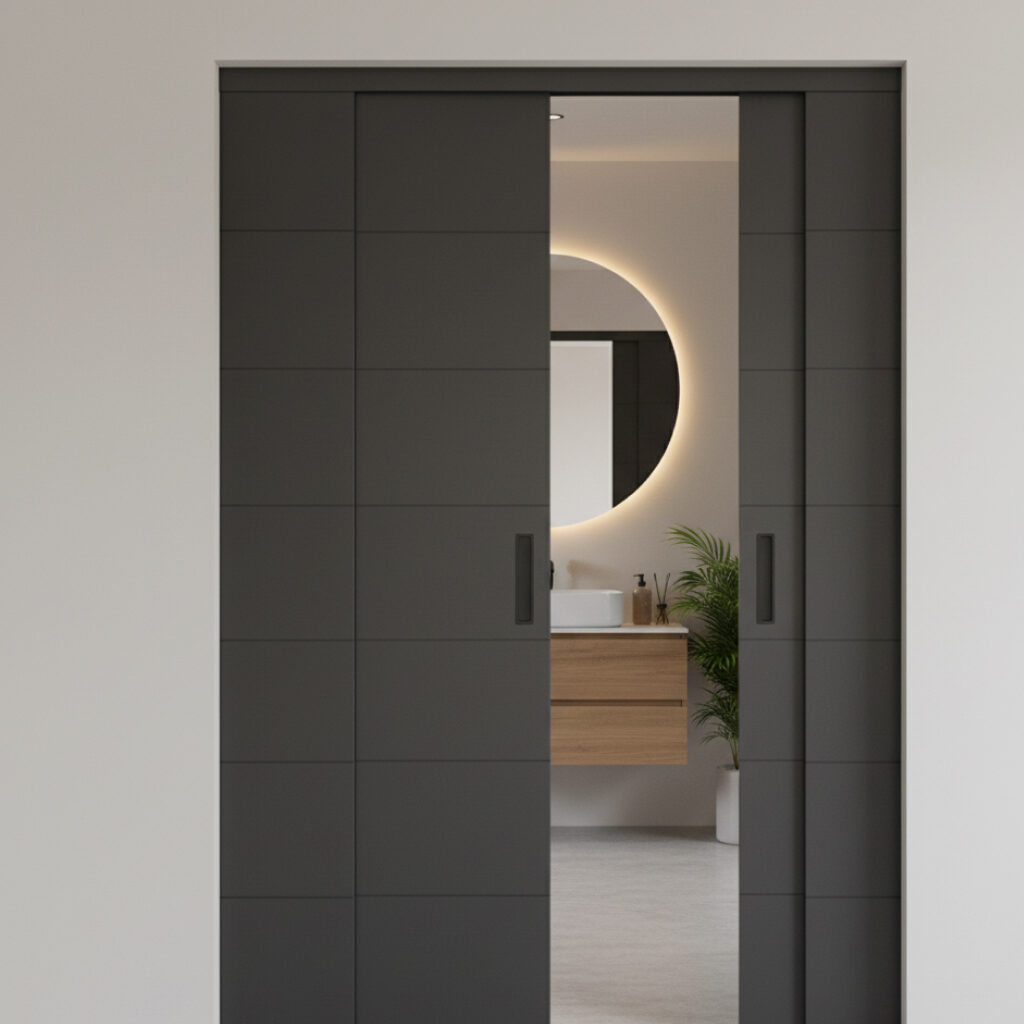 Pintu Kamar Mandi Pintu Lipat (Folding)