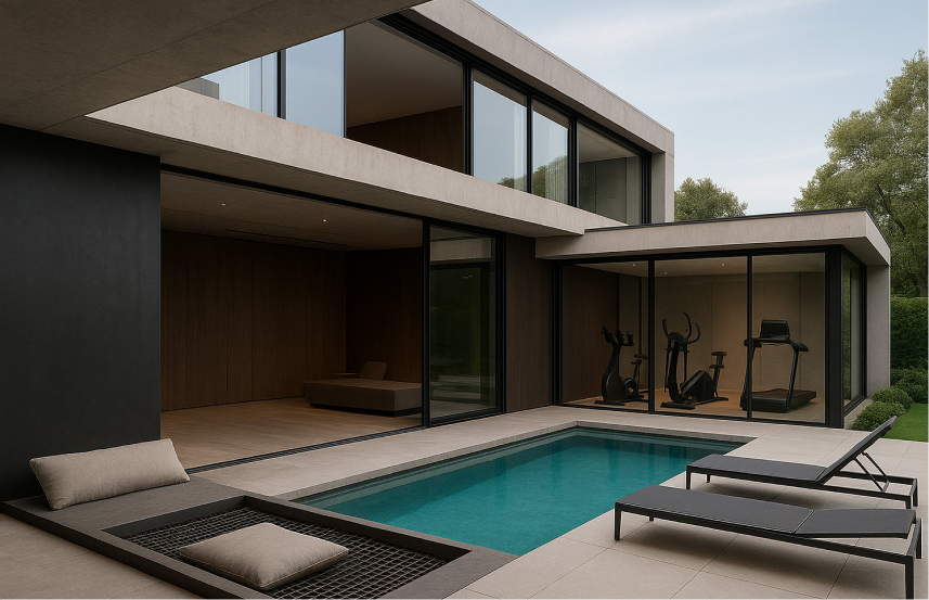Rumah Mewah Modern Fasilitas Penunjang Gaya Hidup Modern