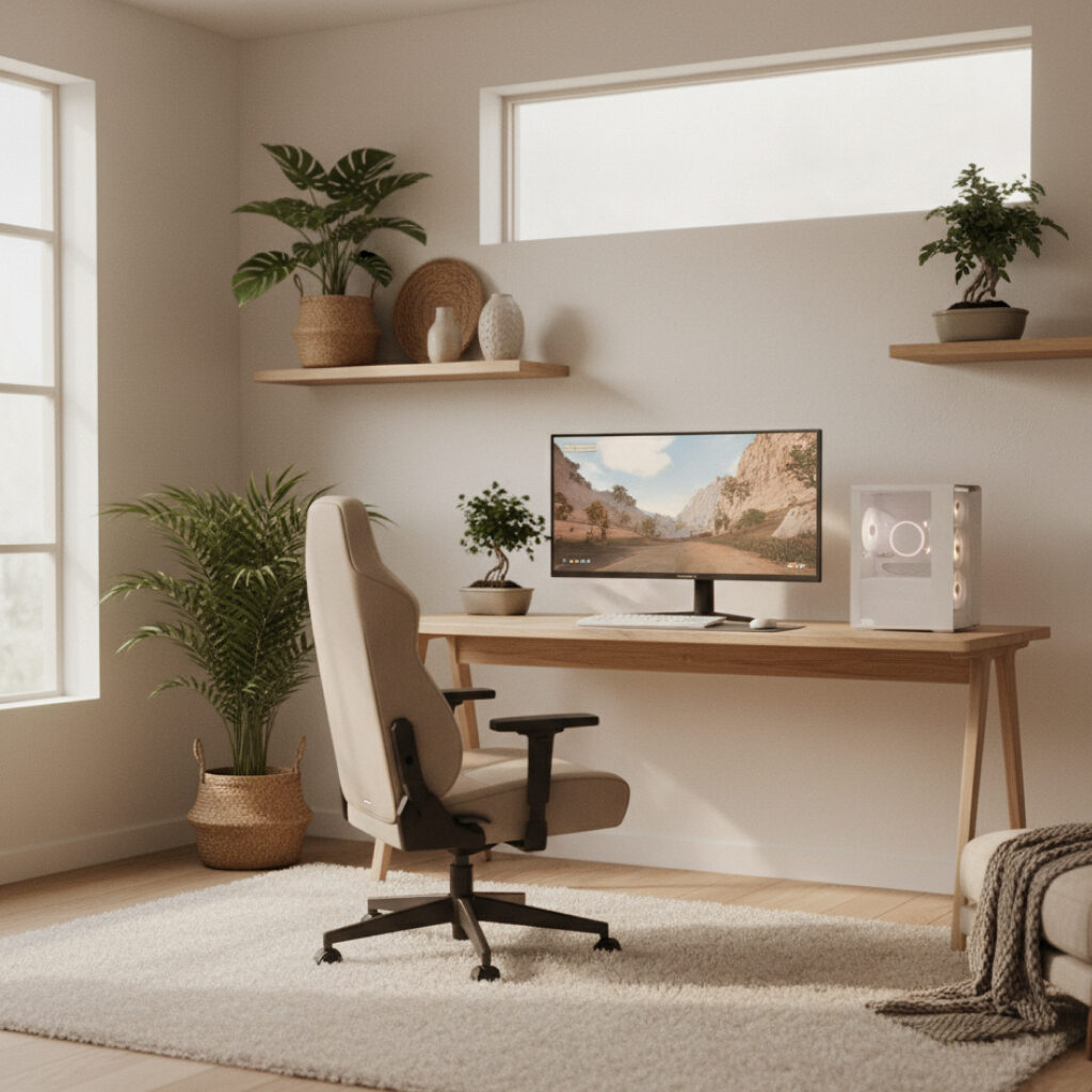Sentuhan Natural & Cozy (Japandi)