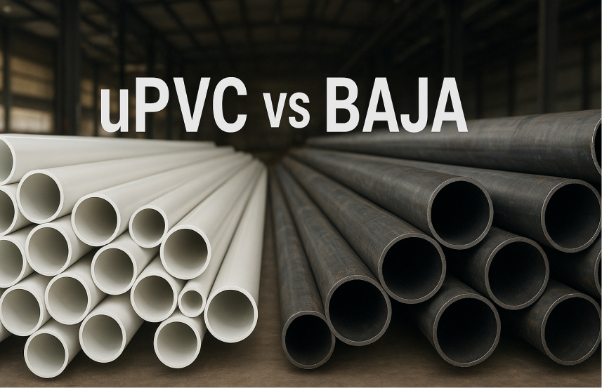 Pipa Upvc vs Baja