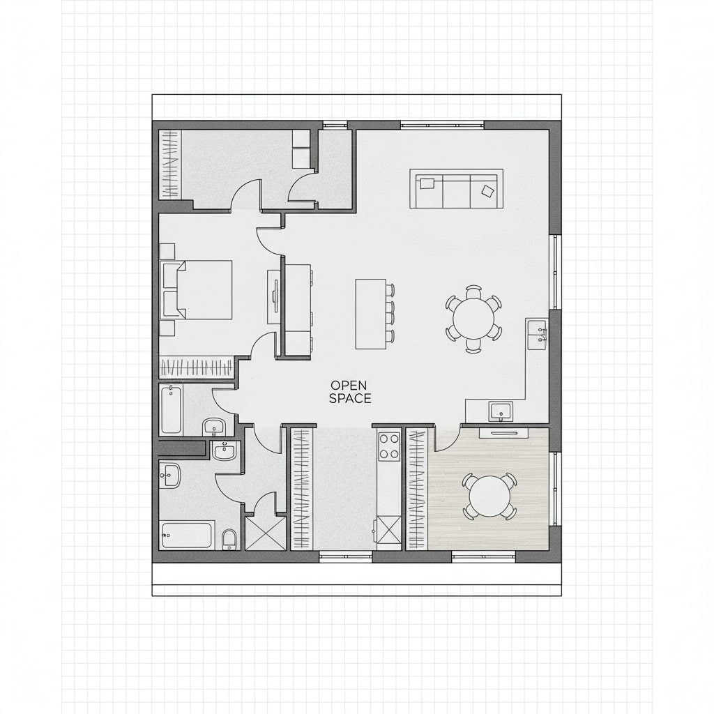 Denah Rumah Minimalis