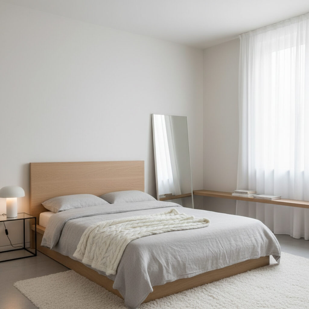 Desain Interior Kamar Tidur Minimalis