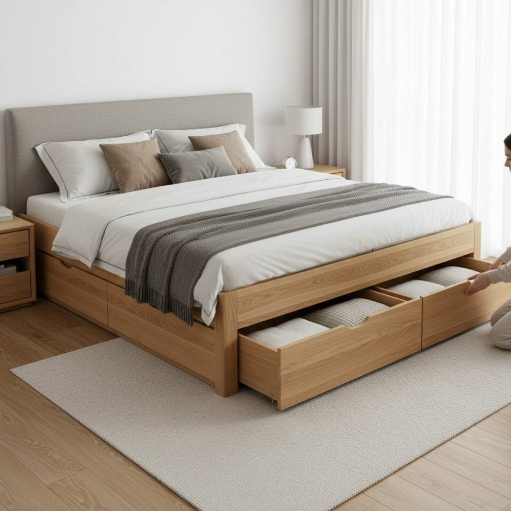 Dipan dengan Penyimpanan (Storage Bed)