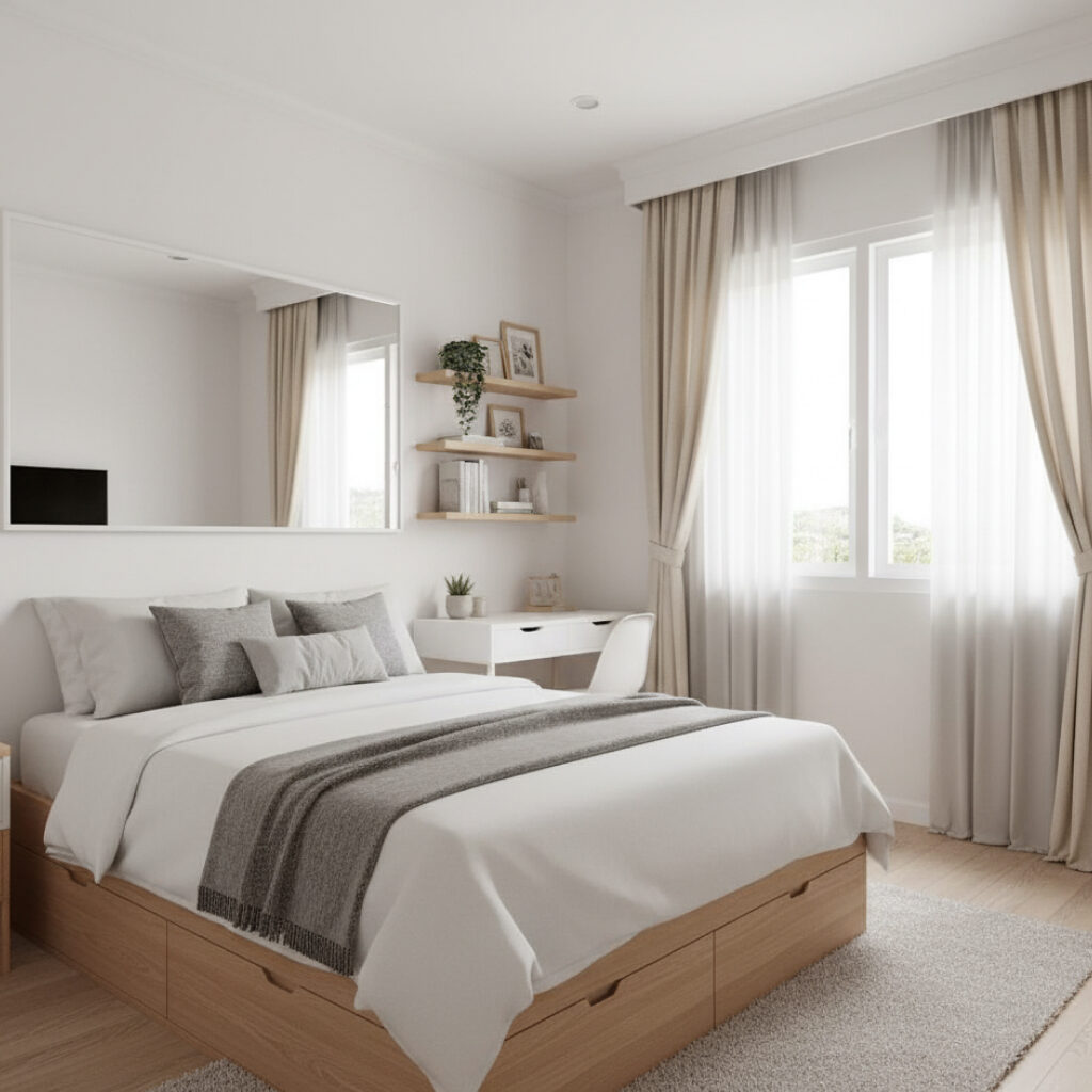 Kamar Tidur 3x3 Minimalis