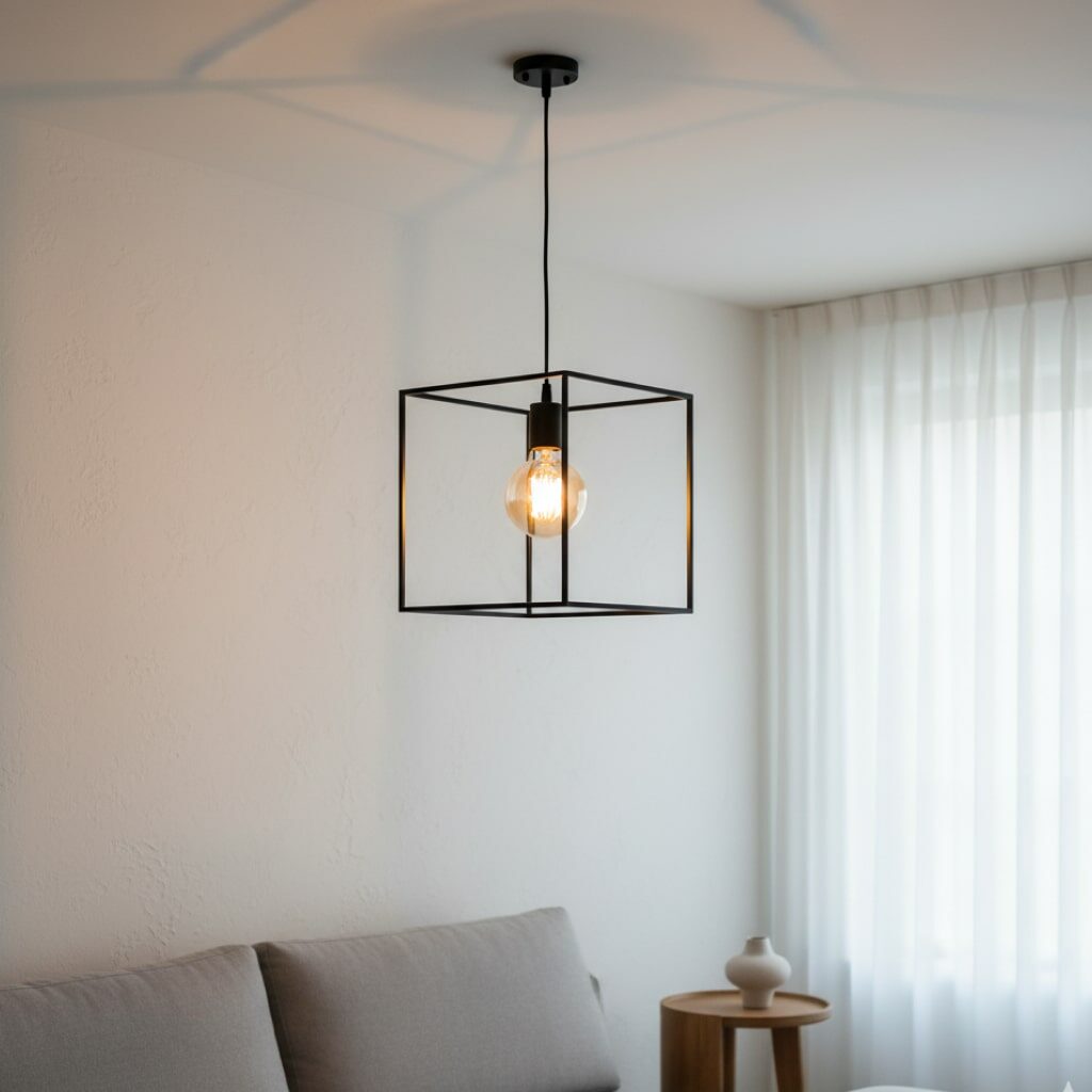 Lampu Gantung Model Kubus & Balok