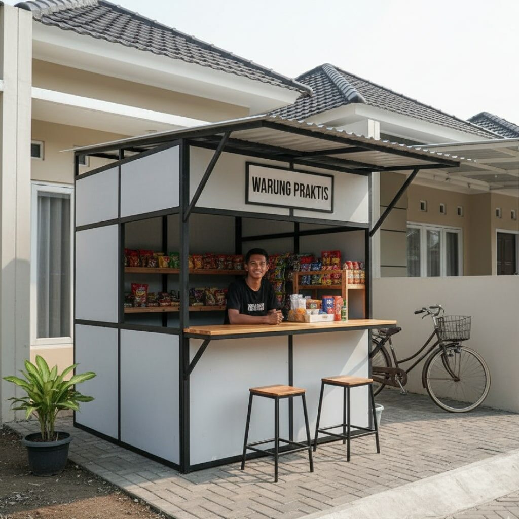 Warung Booth Sederhana