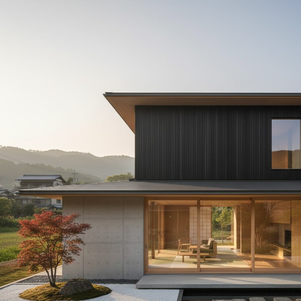 Desain Bergaya Jepang Modern
