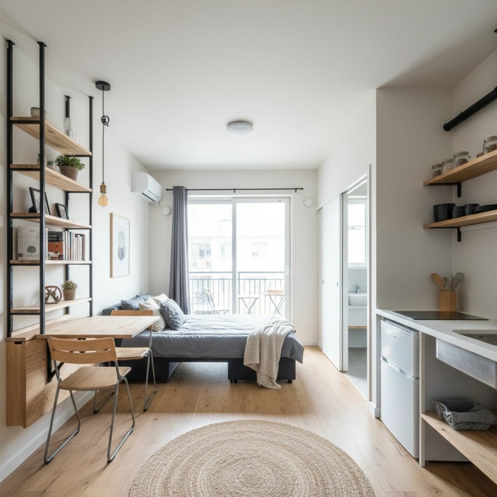 Desain Kontrakan 3x6 Konsep Satu Lantai