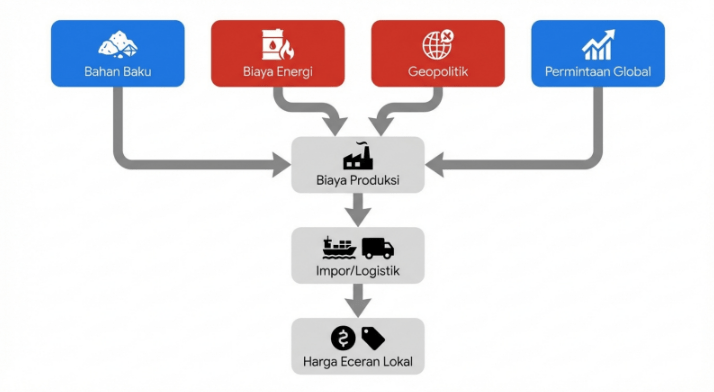 Faktor Penentu Harga Besi dan Baja
