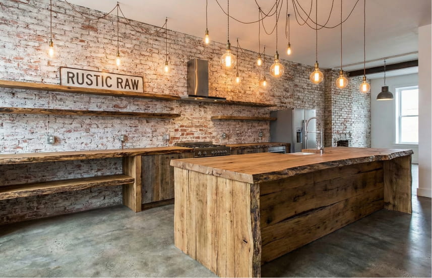 Dapur Rustic Raw