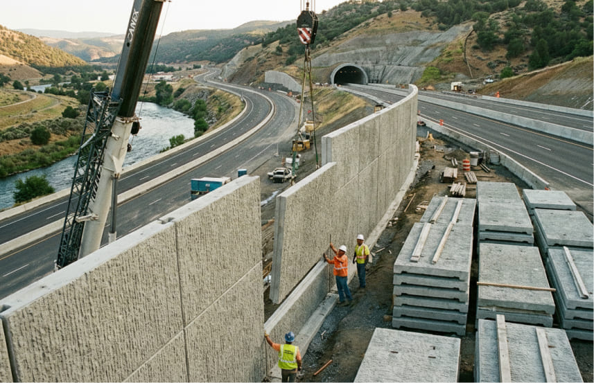 Retaining Wall Prefabrikasi