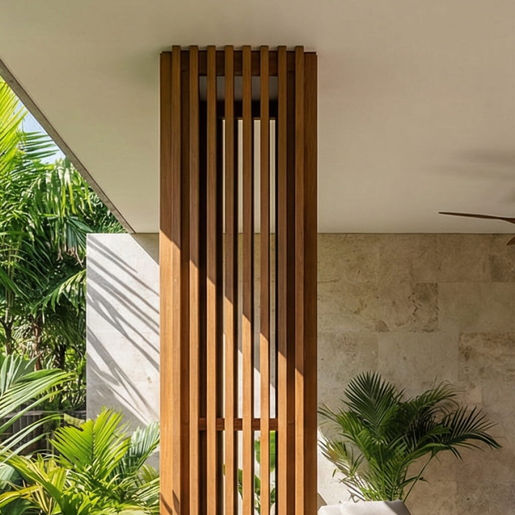 Tiang Bercelah (Slatted Pillar)