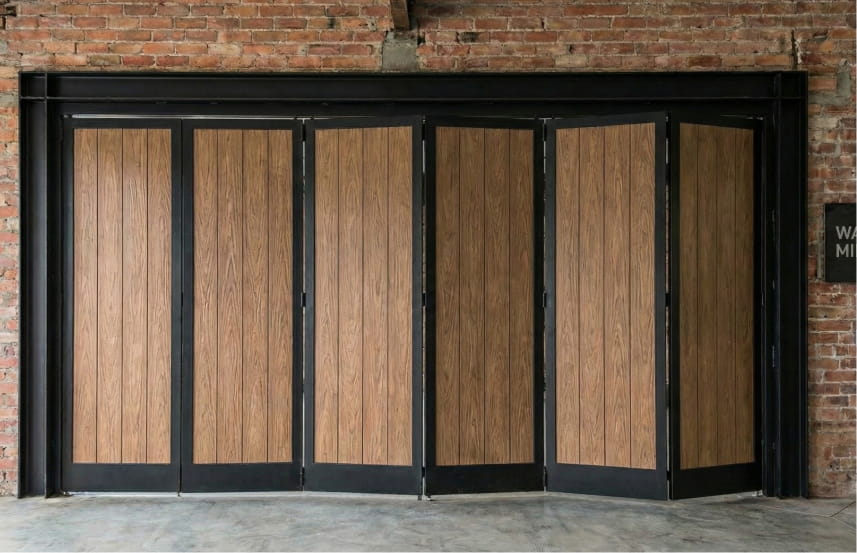 Gerbang Warm Minimalist (Kombinasi GRC/Woodplank)