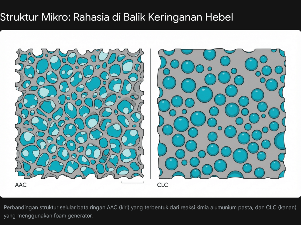 Perbedaan Level Mikroskopis AAC vc CLC