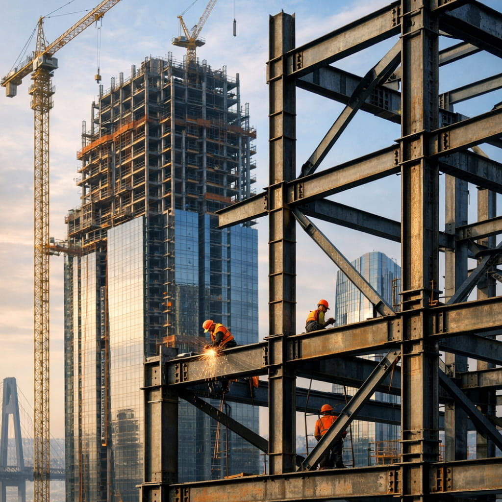 Kegunaan Besi Sebagai Konstruksi Bangunan