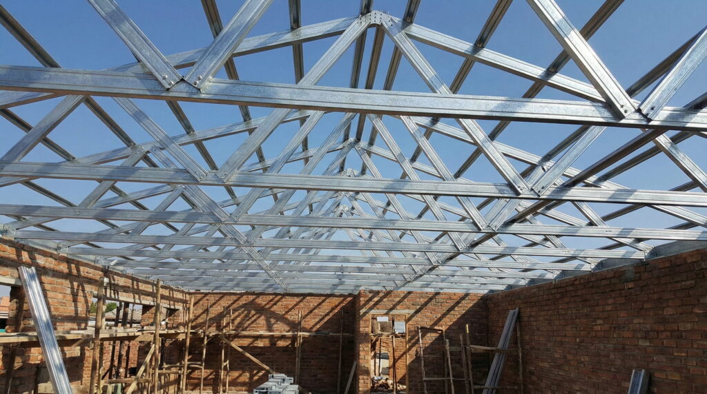 Struktur Atap Kuda-Kuda Baja Ringan